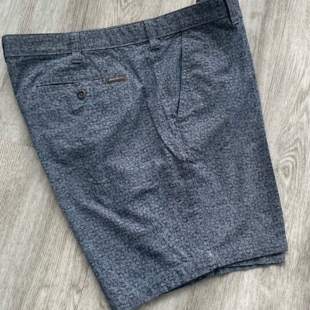 EDDIE BAUER Cotton Blue Shorts | Size: 36